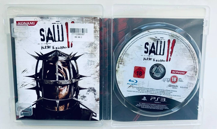 Saw II Flesh & Blood, английская версия - диск для PlayStation 3, Б/У - изображение 2