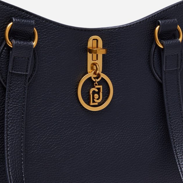 Torebka shopper damska duża Liu Jo AF3032E0031-22222 Czarna - obraz 5