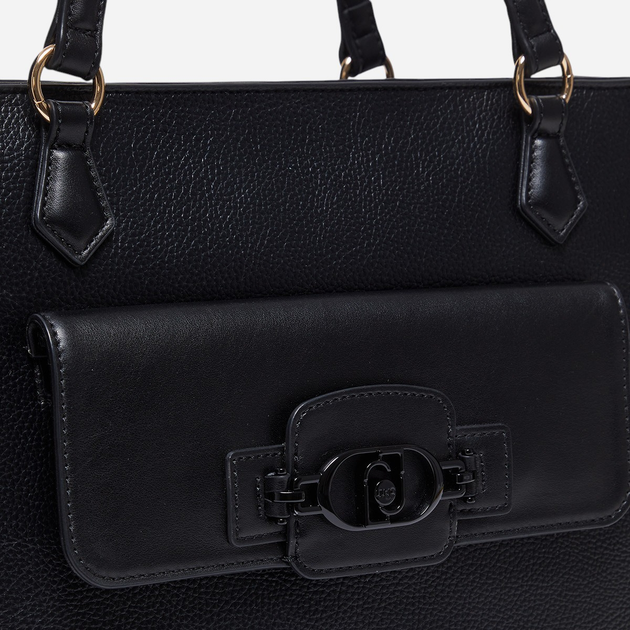 Torebka shopper damska duża Liu Jo AF4027E0031-22222 Czarna - obraz 6