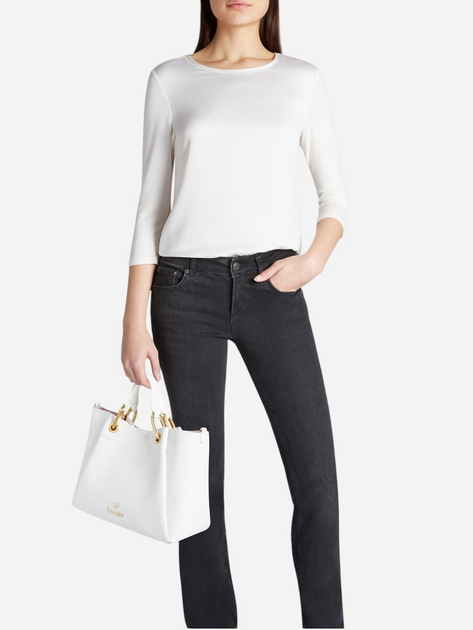 Torebka shopper damska mała Braccialini Amy B18141-YY-001 Biała - obraz 2
