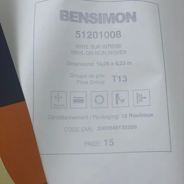 Шпалери Lutece Bensimon 51201008 - зображення 4