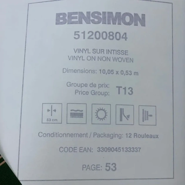 Шпалери Lutece Bensimon 51200804 - зображення 4