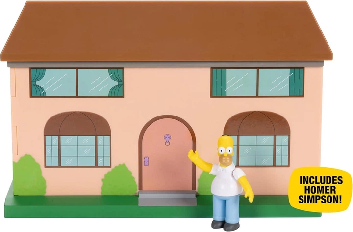 Игровой набор Jakks Pacific THE SIMPSONS Living Room Diorama House Playset Диорама Дом Симпсонов, с фигуркой - Фото 2 Игровой набор Jakks Pacific THE SIMPSONS Living Room Diorama House Playset Диорама Дом Симпсонов, с фигуркой - изображение 2