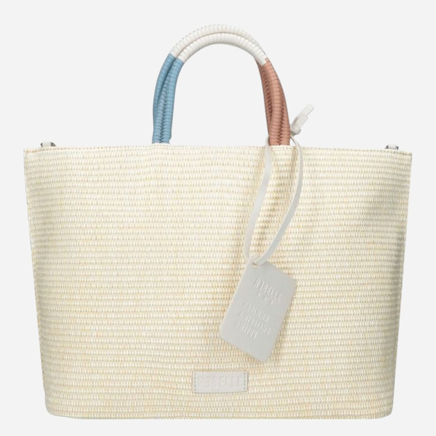 Torebka shopper damska materiałowa Rebelle Filippa REB0182T0010-0076 Biała - obraz 1