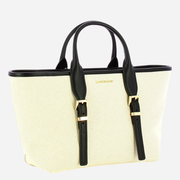 Torebka shopper damska materiałowa Michael Kors Moore 30S5G9OS1C-001 Czarna - obraz 3