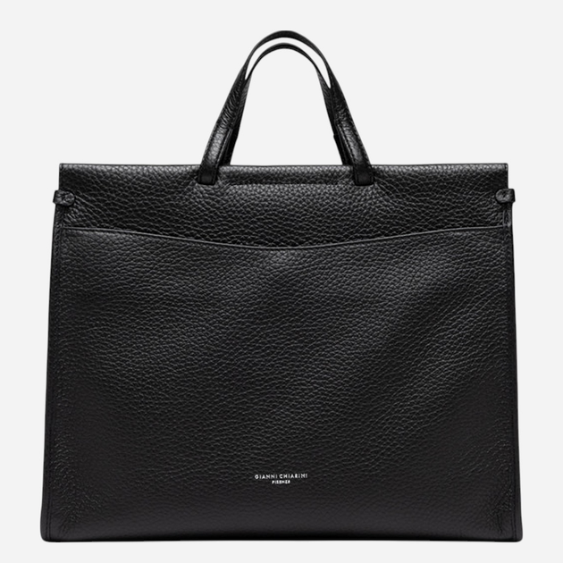 Torebka shopper damska skórzana Gianni Chiarini Lavinia BS-11400-TKL-001 Czarna - obraz 1