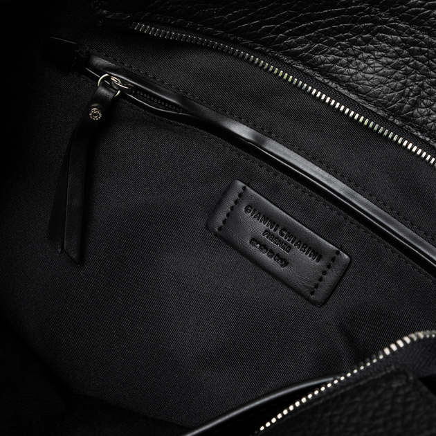 Torebka shopper damska skórzana Gianni Chiarini Lavinia BS-11400-TKL-001 Czarna - obraz 5