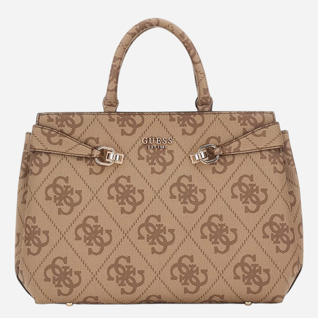 Сумка шопер жіноча зі штучної шкіри Guess Lorelei HWOS9639060-LTL Коричнева (800070334968) - зображення 1