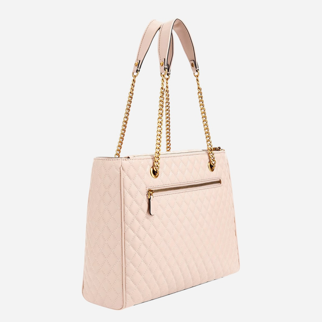 Сумка шопер жіноча Guess Maila HWQB8661230-NUD Світло-рожева (800070318764) - зображення 2