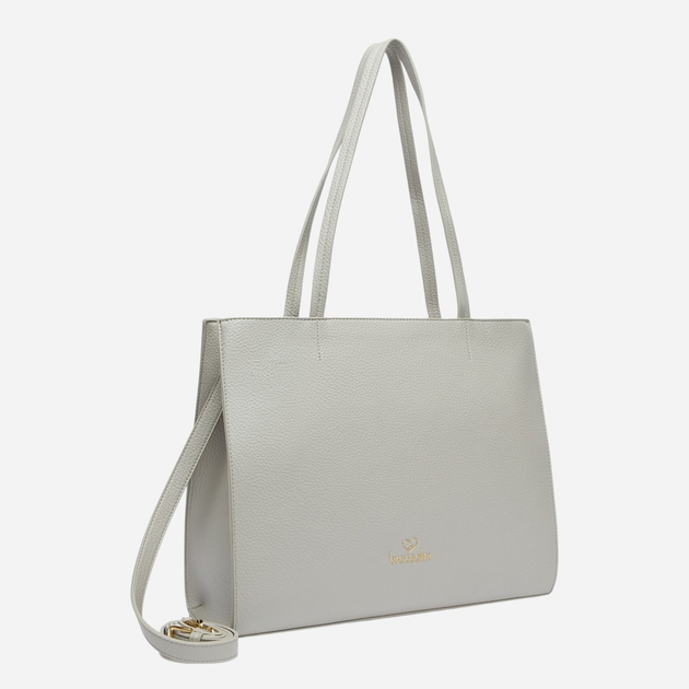 Torebka shopper damska duża Braccialini Meg B18402-YY-107 Szara - obraz 3