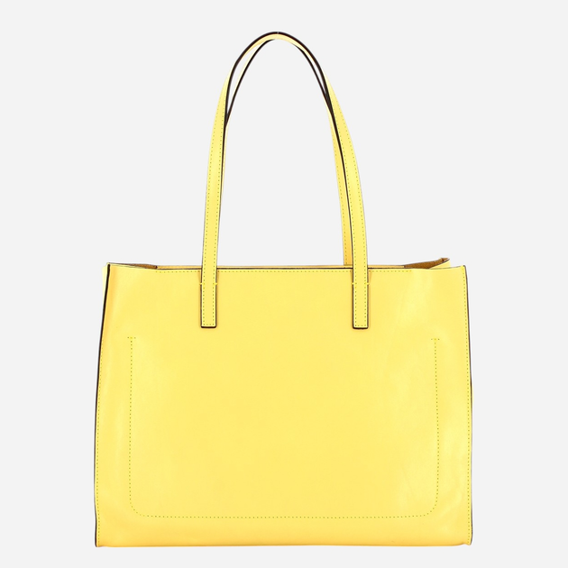 Torebka shopper damska skórzana The Bridge Mirra 04131401-36 Żółta - obraz 2