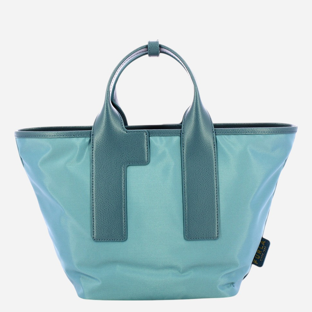Torebka shopper damska materiałowa Furla Piuma WB01269BX30503960S1007 Niebieska - obraz 1