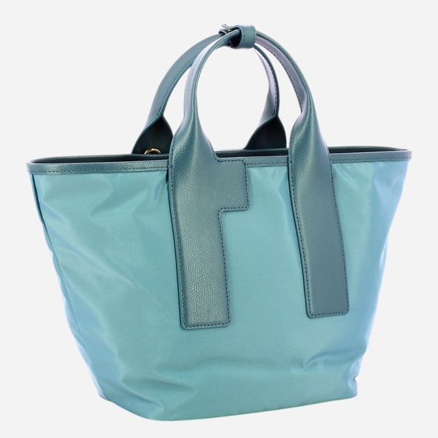 Torebka shopper damska materiałowa Furla Piuma WB01269BX30503960S1007 Niebieska - obraz 3