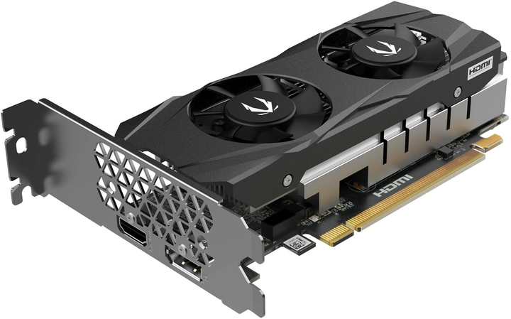 Karta graficzna Zotac PCI-Ex GeForce RTX 3050 LP 6GB GDDR6 (96bit) (1470/14000) (1 x HDMI, 1 x DisplayPort) (ZT-A30510L-10L) - obraz 2