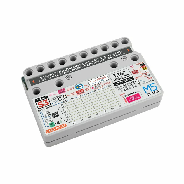 Кишеньковий комп'ютер M5Stack Cardputer на базі ESP32-S3 - зображення 5