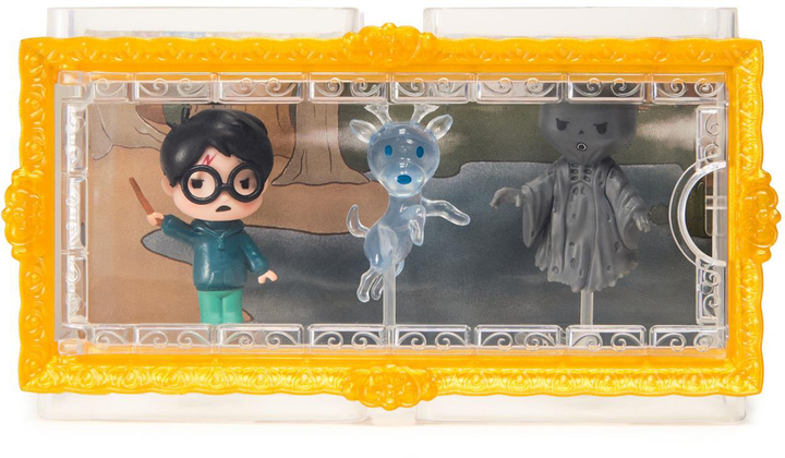 Zestaw figurek Spin Master Harry Potter: Micro Magical Moments Harry Potter/Stag Patronus/Dementor 3.8 cm 3 szt 6069437 (778988600504) - obraz 3