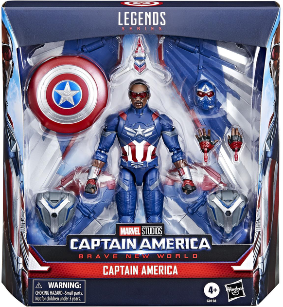Фігурка Hasbro Marvel Captain America: Прекрасний новий світ Капітан Америка BNW 15 см G0158 (5010996222602) - зображення 2
