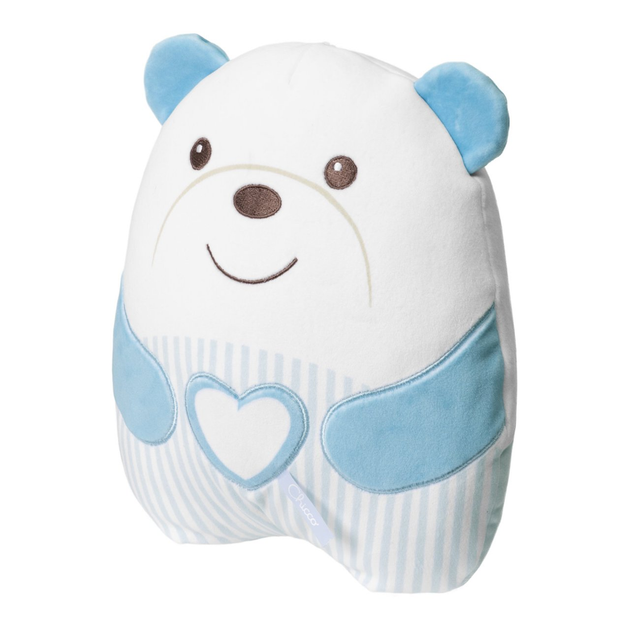 Pluszowa zabawka przytulanka Chicco First Dreams z muzyką i podświetleniem Miś Niebieski (8058664184637) - obraz 2