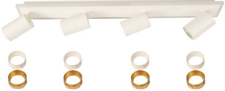 Reflektor punktowy Light Prestige Parma LP-0612/4C WH - obraz 8