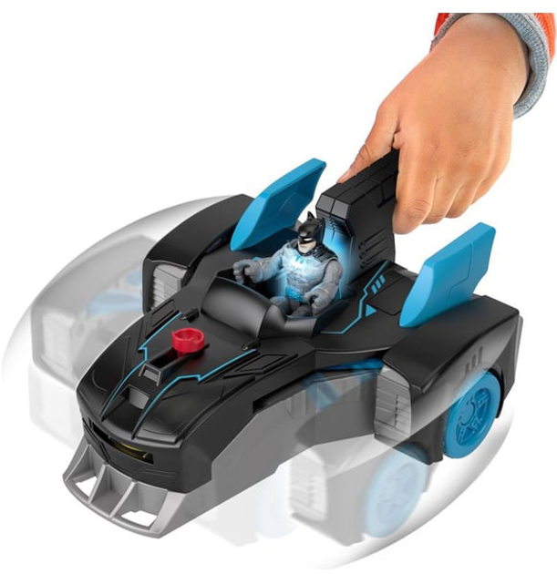 Zestaw figurek Mattel Imaginext DC Super Friends Bat-Tech Batmobile GWT24 (887961946550) - obraz 3