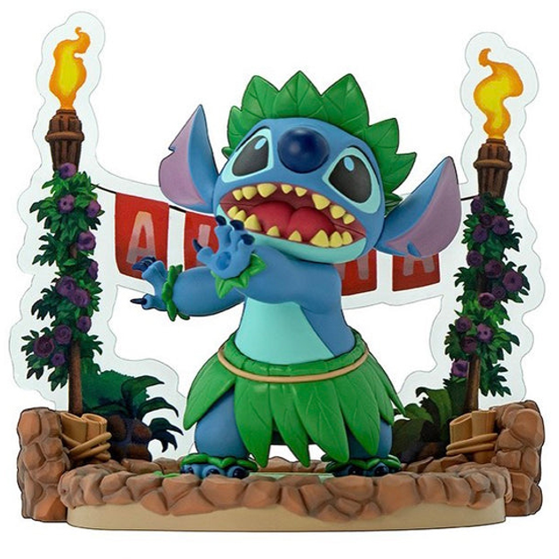Figurka Abysse Disney: Stitch Hula Dance 10 cm ABYFIG139 (3665361141624) - obraz 2