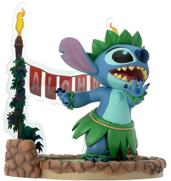 Figurka Abysse Disney: Stitch Hula Dance 10 cm ABYFIG139 (3665361141624) - obraz 4