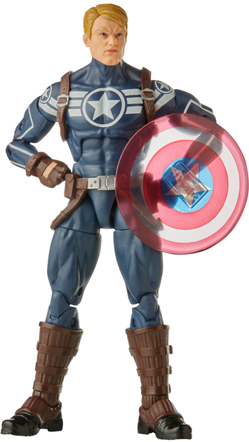 Фігурка Hasbro Marvel Legends Series Build a Totally Awesome Hulk: Командир Роджерс 15 см F3685(5010993978212) - зображення 6