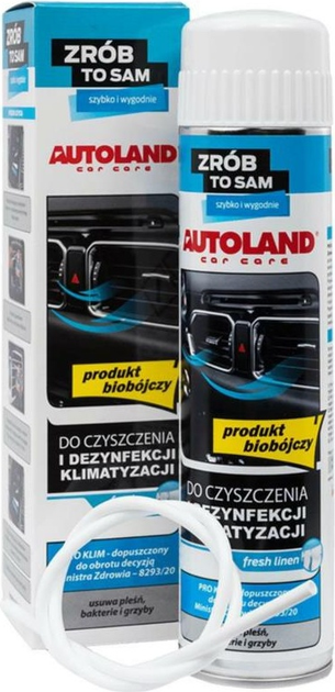 Очисник Autoland дезінфекцій для кондиціонерів 400 мл (5900304014077) - зображення 1