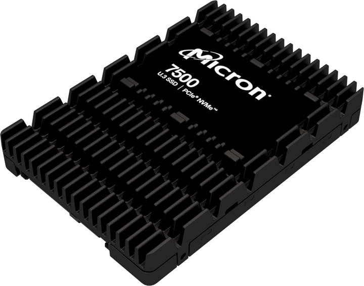 Dysk SSD Micron 7500 PRO 7.68TB U.3 NVMe PCIe 4.0 x4 3D NAND TLC (MTFDKCC7T6TGP-1BK1DABYYR) - obraz 3