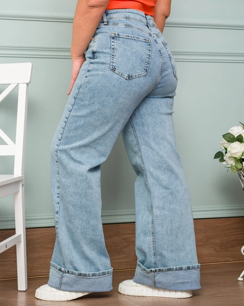 Джинси CJeans 6160-20, 56, блакитний - изображение 3