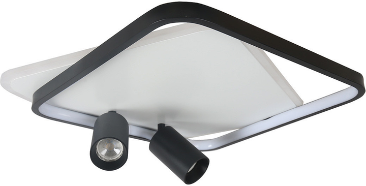 Lampa sufitowa Light Prestige Parma LP-0612/2C Square BK - obraz 2