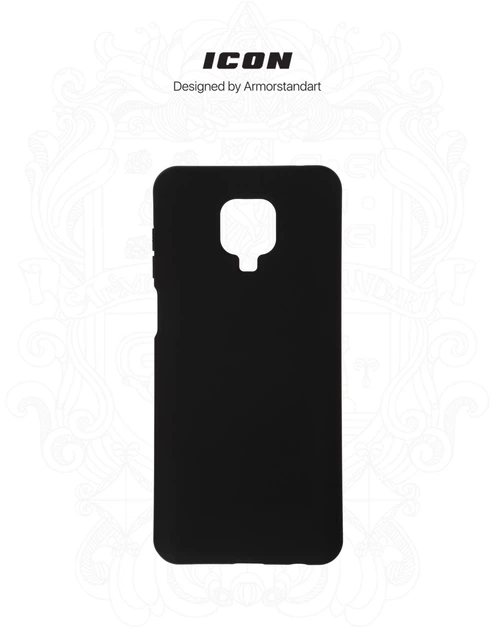 Панель ArmorStandart ICON Case для Xiaomi Redmi Note 9S/9 Pro/9 Pro Max Black (ARM56601) - изображение 3