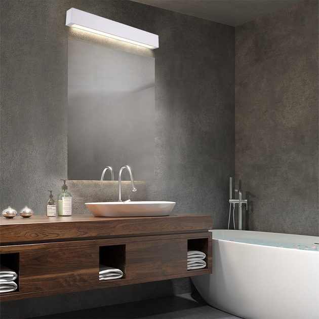 Kinkiet Light Prestige Ibros GS-LWA-18W 3000K WH - obraz 2
