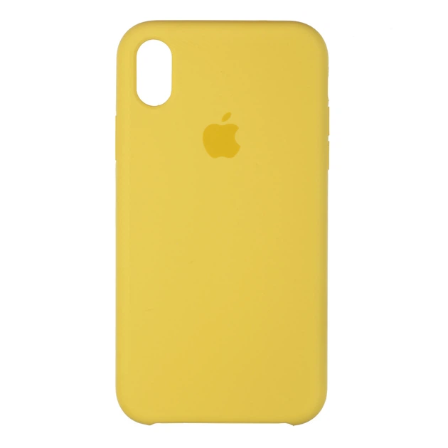 Silicone Case Original for Apple iPhone XR (HC) - Canary Yellow - Фото 1 Silicone Case Original for Apple iPhone XR (HC) - Canary Yellow - изображение 1