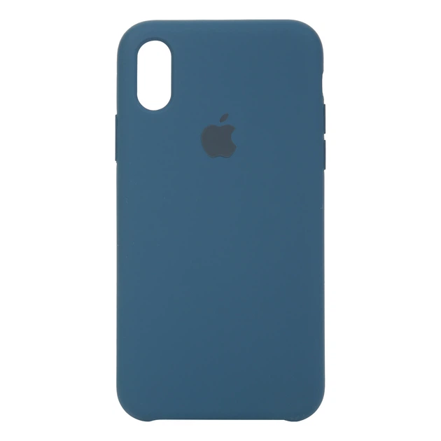 Silicone Case Original for Apple iPhone XS/X (HC) - Cosmos Blue - Фото 1 Silicone Case Original for Apple iPhone XS/X (HC) - Cosmos Blue - изображение 1