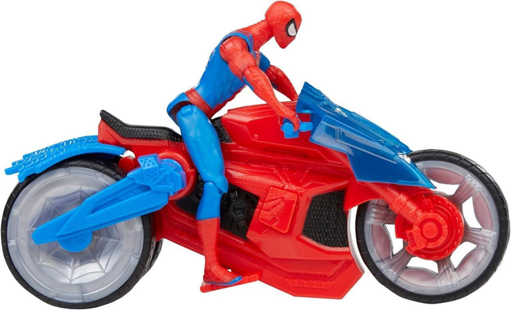 Набір фігурок Hasbro Marvel: Spider-Man Web Blast Cycle F6899 (5010996283955) - зображення 2