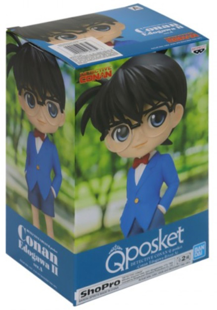 Figurka Banpresto Q Posket: Detective Conan Conan Edogawa II 13 cm 18252 (4983164182521) - obraz 1