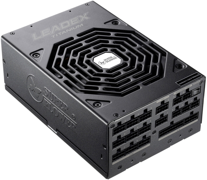 Zasilacz Super Flower Leadex Titanium 1600W Black (NESF-104) - obraz 2