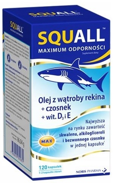 Suplement diety Rada Squall Maximum odporności 120 kapsułek (7630019301831) - obraz 1