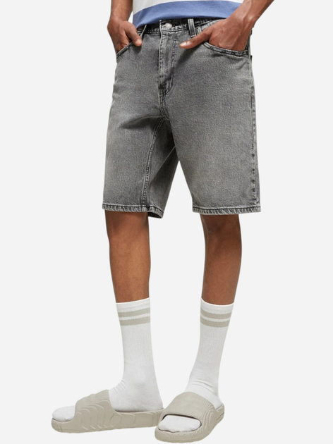 Шорти джинсові короткі чоловічі Levi's A7219-0005 36 Чорні (5401128921492) - зображення 1