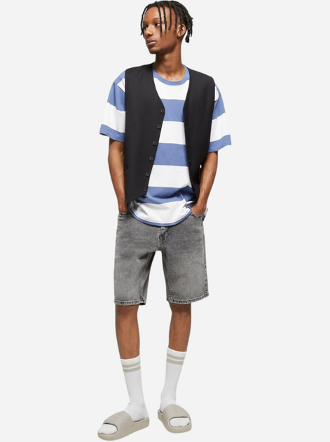Spodenki męskie jeansowe Levi's A7219-0005 36 Czarne - obraz 3