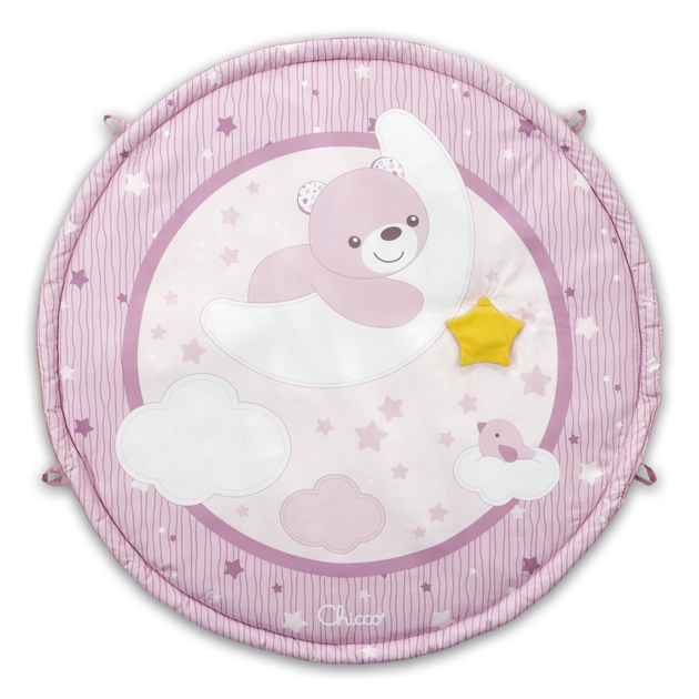 Mata edukacyjna z projektorom Chicco First Dreams Enjoy Colours 3 w 1 Różowa (8058664112531) - obraz 2