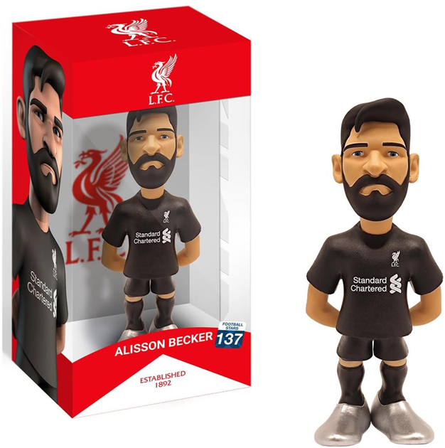Figurka Minix Football Stars: Liverpool Alisson 12 cm MNX97000 (8056379171492) - obraz 3
