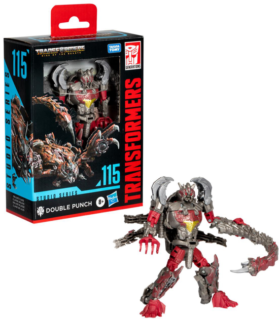 Фігурка Hasbro Transformers Generations: Rise of the Beasts Studio Series Deluxe Class Double Punch 115 11 см G0533 (5010996307972) - зображення 3