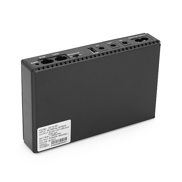 ИБП для роутеров/коммутаторов/PON/POE-430 100 Вт GreenVision GV-702-UPS-DC18-100W 5/9/12V, 1/2/3A 17600MAh Бесперебойник для WI-Fi UPS для роутера - изображение 4