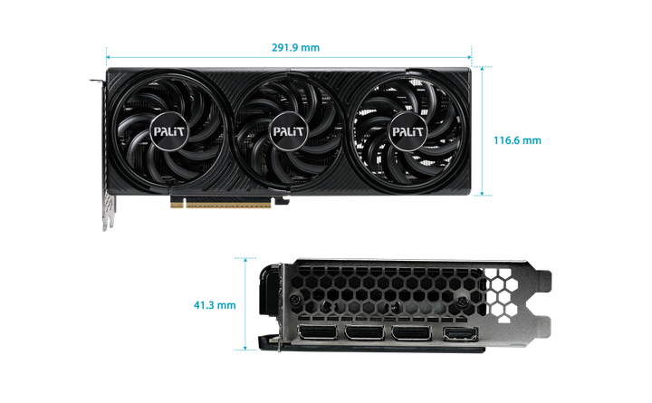 Видеокарта Palit GeForce RTX 5070 Infinity 3 (NE75070019K9-GB2050S) - изображение 7