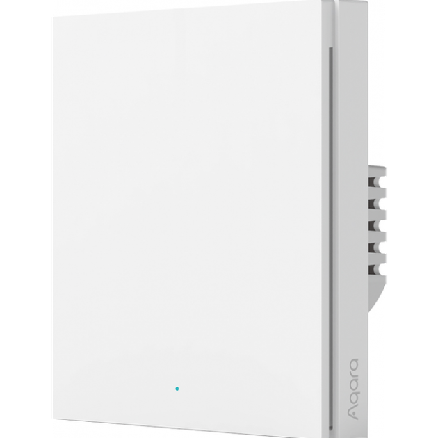 Настінний вимикач Aqara H1 WS-EUK01 одна клавіша White (R3688) - Фото 1 Настінний вимикач Aqara H1 WS-EUK01 одна клавіша White (R3688) - зображення 1