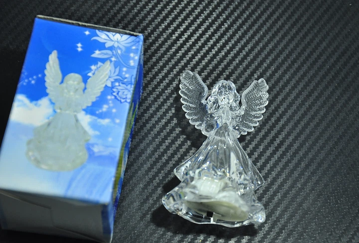 ANGEL LEDライト付きボトル Led світлодіодний ангел Angel Multicolor – фото, отзывы