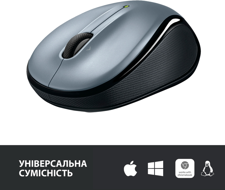 Мышь беспроводная Logitech M325s Light Silver (910-006813) - изображение 2