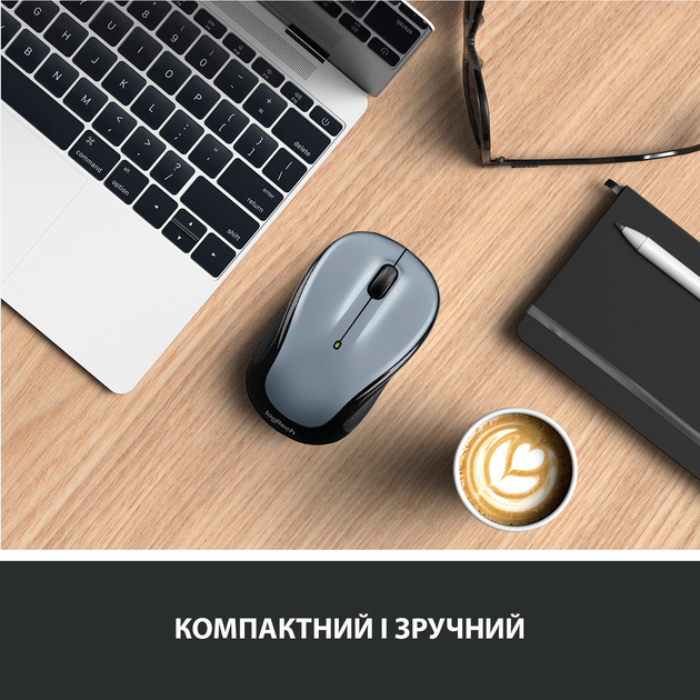 Мышь беспроводная Logitech M325s Light Silver (910-006813) - изображение 6